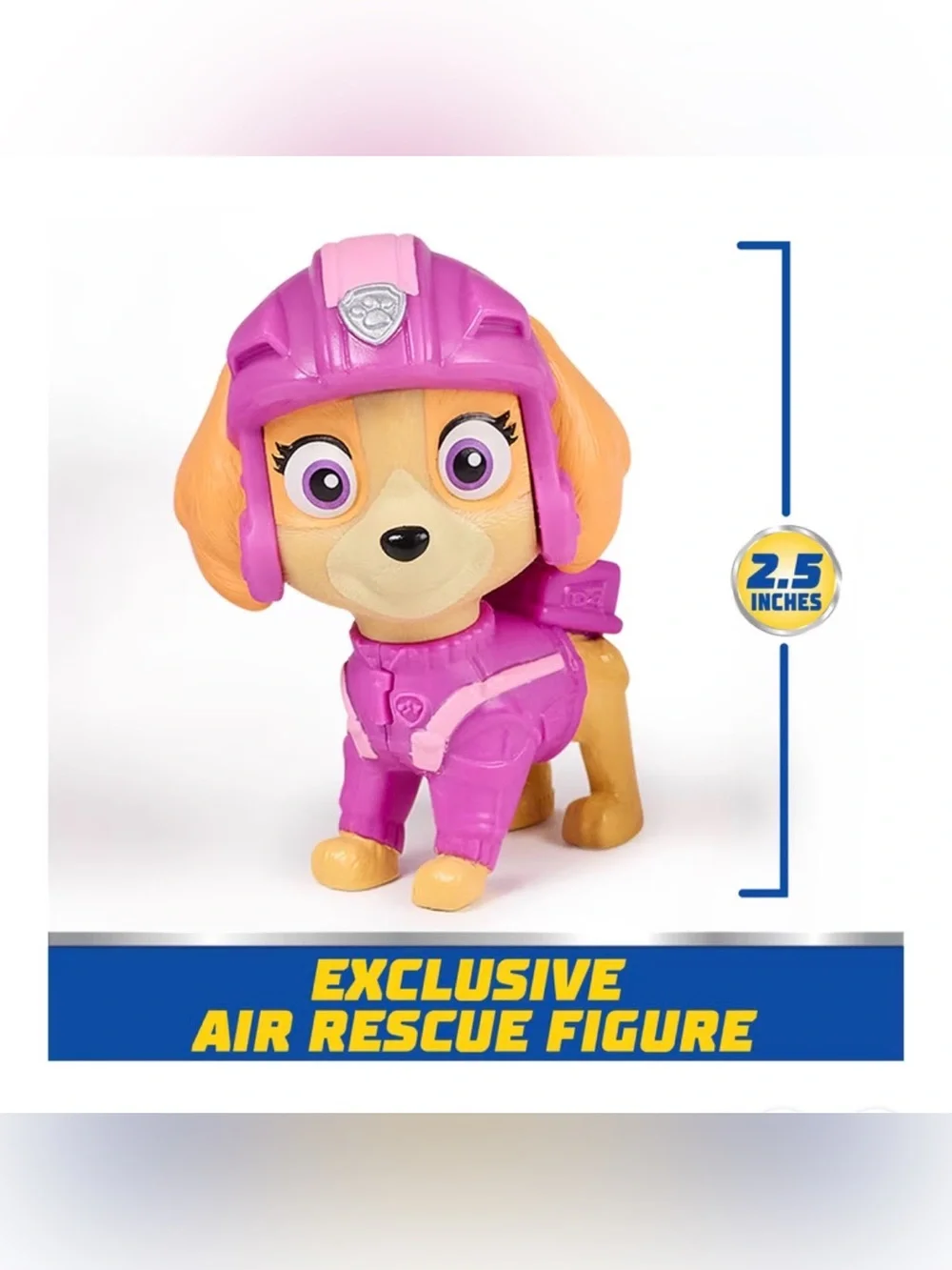 Paw Patrol Skye Pink and Purple Rescue Plane with Figure & Bunny